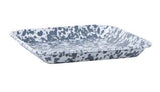 Grey Swirl Square Baking Sheet 10.5"