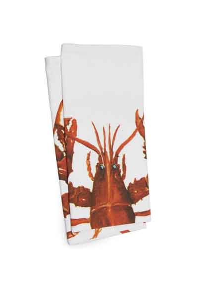 Red Lobster Kitchen Towel Set of 2