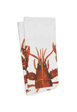Red Lobster Kitchen Towel Set of 2