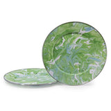 Charger Plates, 12.5", Modern Monet Swirl Enamelware