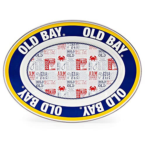 Old Bay Seasoning Oval Platter