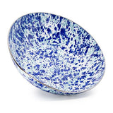 Ocean Swirl Enamelware 5 qt. Serving Bowl