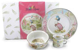 Jemima Puddle-Duck Enamelware 3 Piece Child Dinner Set with Gift Box