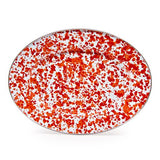 Sunset Swirl Oval Platter