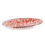 Sunset Swirl Oval Platter