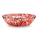 Enamelware Sunset Swirl 5 qt. Serving Bowl