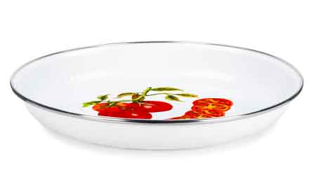 Tomatoes Collection Pasta Plate, 10", Set of 4