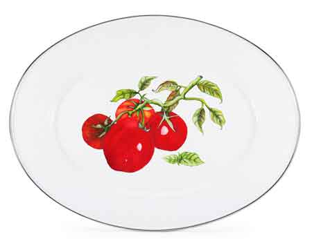 Tomatoes Oval Platter