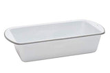 Loaf Pan, Vintage Style, Grey Rim