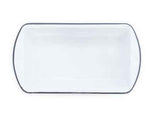 Loaf Pan, Vintage Style, Grey Rim