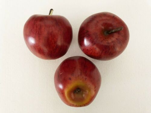 Honey Crisp Apple, Dark Red, 3", Box of 6