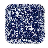 Cobalt Blue Swirl Square Baking Sheet, 10.5"
