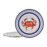 Charger Plates, 12.5", Crab House Enamelware