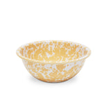 Crow Canyon Serving Bowl 2 qt. Yellow Marble Enamalware