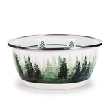 Forest Glen Enamelware Cereal or Salad Bowls, Set of 4