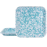 Sea Glass Swirl Square Baking Sheet 10.5"