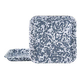Grey Swirl Square Baking Sheet 10.5"