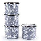 Gray Swirl Ramekin, Set of 4
