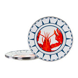 Lobster Enamelware Dinner Plate, 10.5", Set of 4