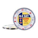 Old Bay Seasoning Enamelware Dinner Plate, 10.5", Set of 4