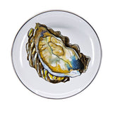 Appetizer Plates, 5.75", Oyster Design, Set of 4