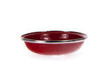 Tasting Dish, 4.25", Red on Red Enamelware, Set of 6