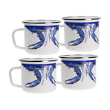 Blue Crab Grande Mug, 24 oz., Set of 4