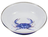 Tasting Dish, 4.25", Blue Crab Enamelware, Set of 6