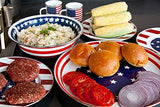Stars & Stripes Oval Platter