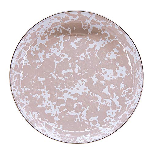 Taupe Swirl Pasta Plate, 10", Set of 4