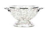 Taupe Swirl Enamelware 3 Quart Colander